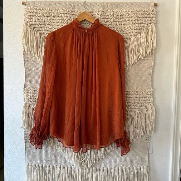 Adam Lippes Tiered Ruffle Top - Picture 7 of 7